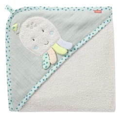 fehn Kapuzenbadetuch Oktopus* Badetextilien|Badetextilien