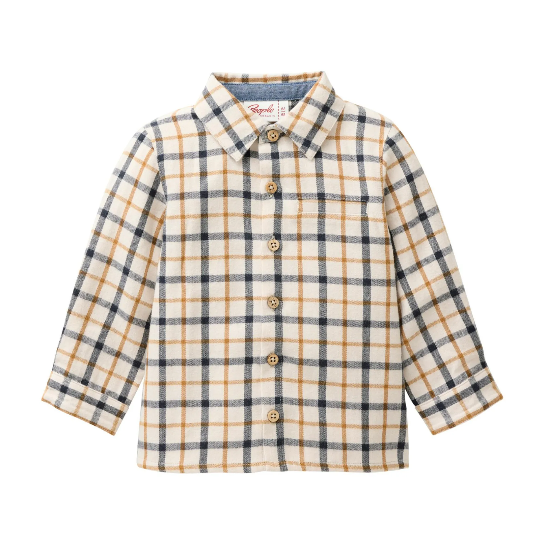 People Wear Organic kariertes Flanell-Hemd* Festliche Kleidung