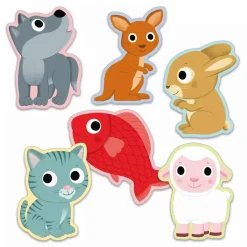 DJECO Kartenspiel Little Mime*Kinder Holzspielzeug