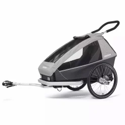 Croozer Kid Keeke 1 Stone Grey* Fahrradanhänger