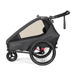 Qeridoo Kidgoo 2 Steel Grey* Fahrradanhänger