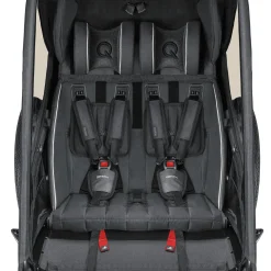 Qeridoo Kidgoo 2 Steel Grey* Fahrradanhänger