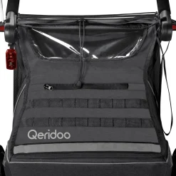 Qeridoo Kidgoo 2 Steel Grey* Fahrradanhänger