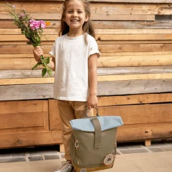 Lu00c4SSIG Kindergartenrucksack Rolltop - Nature*Kinder Kinderrucksäcke