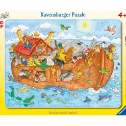 Ravensburger Kinderpuzzle - Die große Arche Noah*Kinder Lernspielzeug|Spielzeug Ab 4 Jahren