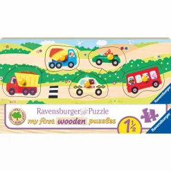 Ravensburger Kinderpuzzle Allererste Fahrzeuge*Kinder Lernspielzeug|Holzspielzeug