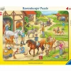 Ravensburger Kinderpuzzle Auf dem Pferdehof*Kinder Lernspielzeug|Spielzeug Ab 4 Jahren