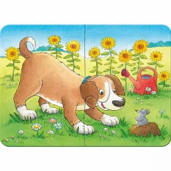 Ravensburger Kinderpuzzle Niedliche Haustiere*Kinder Lernspielzeug|Spielzeug Ab 2 Jahre