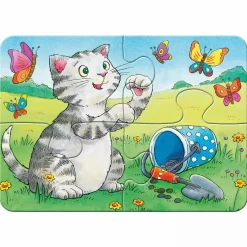 Ravensburger Kinderpuzzle Niedliche Haustiere*Kinder Lernspielzeug|Spielzeug Ab 2 Jahre