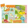 DJECO Kinderpuzzle Pachat and his friends*Kinder Lernspielzeug|Spielzeug Ab 3 Jahren