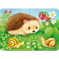 Ravensburger Kinderpuzzle Süße Gartenbewohner*Kinder Lernspielzeug|Spielzeug Ab 2 Jahre