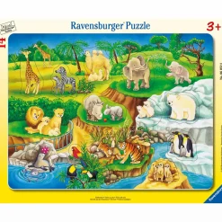 Ravensburger Kinderpuzzle Zoobesuch*Kinder Lernspielzeug