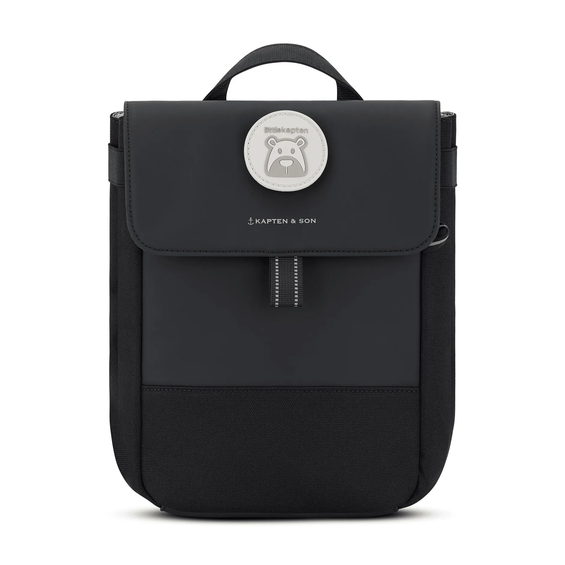 KAPTEN & SON Kinderrucksack Fyn Kids All Black*Kinder Kinderrucksäcke