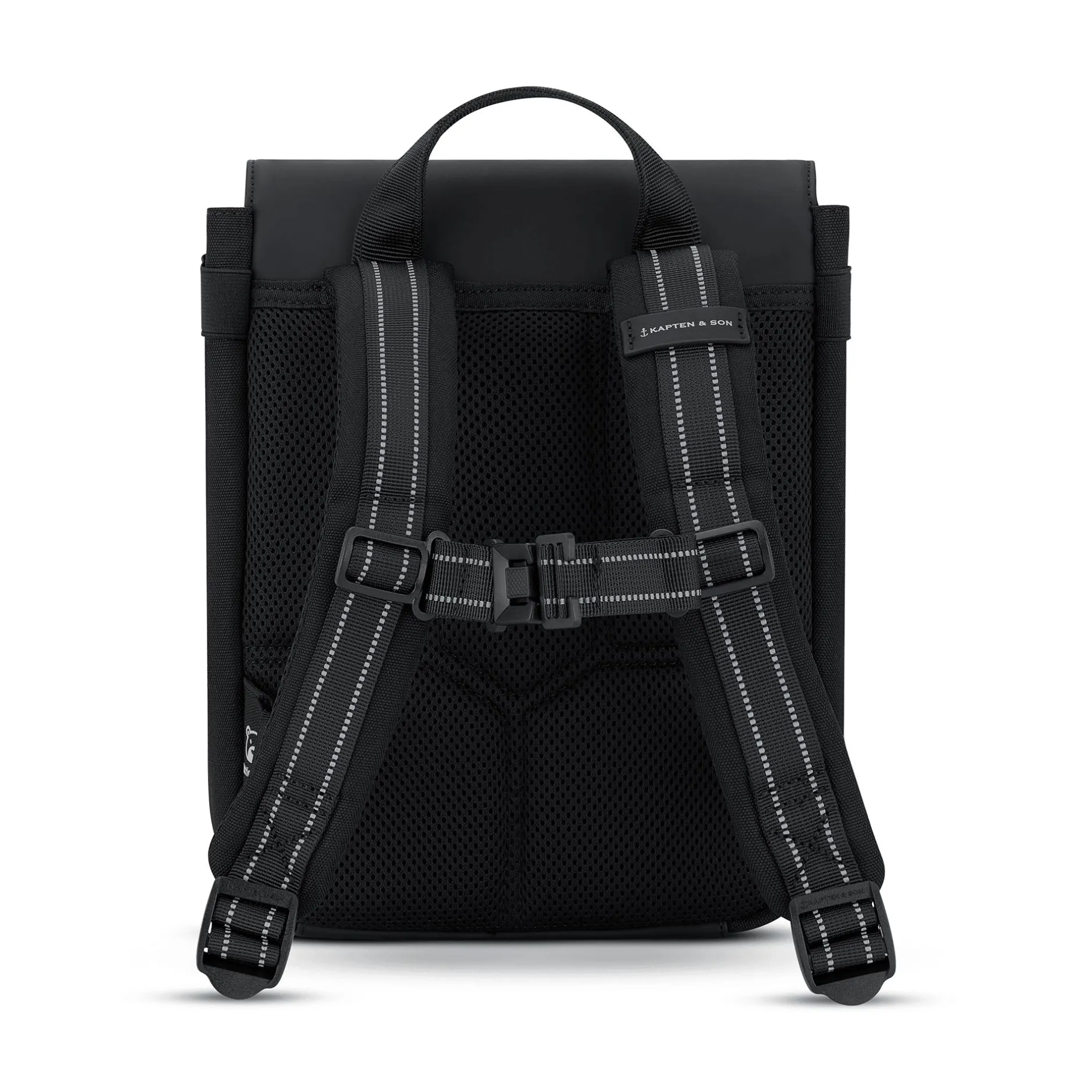 KAPTEN & SON Kinderrucksack Fyn Kids All Black*Kinder Kinderrucksäcke
