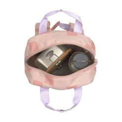 Lu00c4SSIG Kinderrucksack Square Pattern Party Rosa*Kinder Kinderrucksäcke