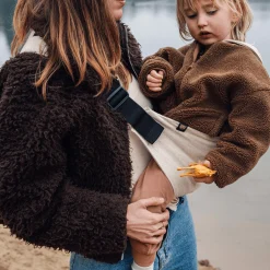WILDRIDE Kindertrage Sand Leinen* Babytragen