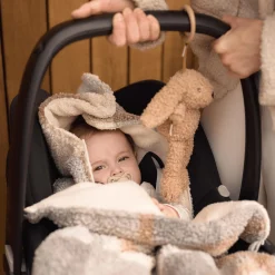 jollein Kinderwagen-Anhänger Bunny Riverside*Kinder Kinderwagen Zubehör|Kuscheltiere
