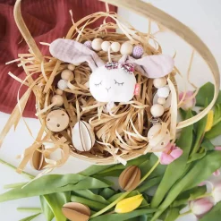 kikadu Kinderwagenkette Hase*Kinder Kinderwagen Zubehör|Kuscheltiere