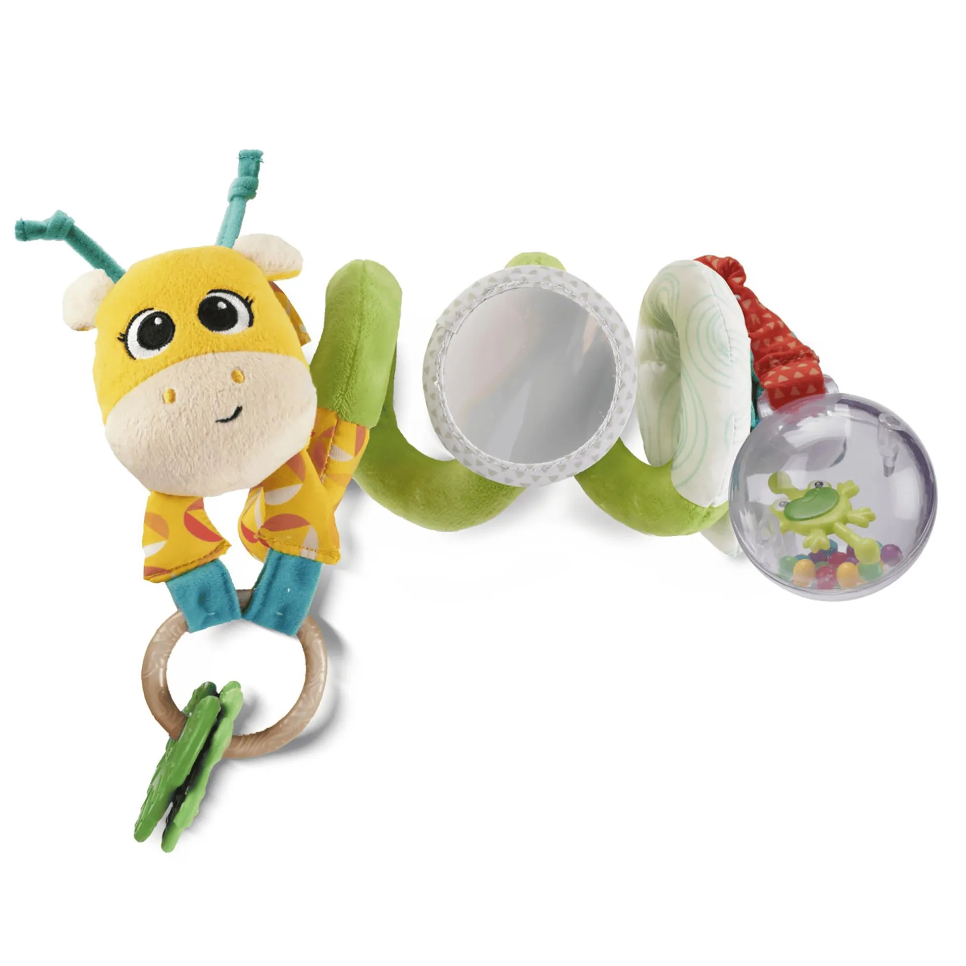 chicco Kinderwagenspirale Mrs. Giraffe*Kinder Kinderwagen Zubehör|Rasseln & Greiflinge