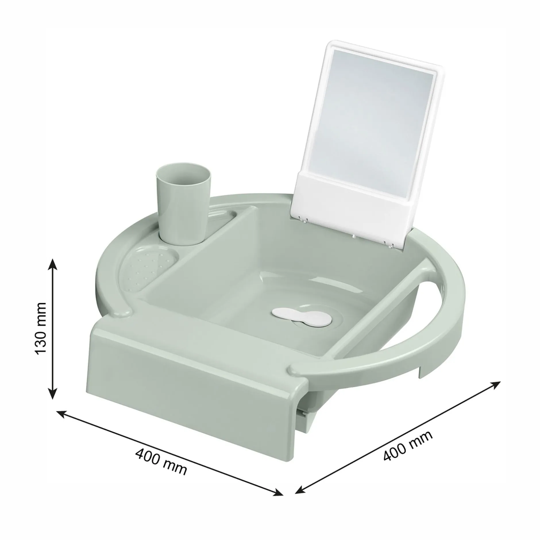 rotho Babydesign Kinderwaschbecken AVA Sage Green* Badewannen