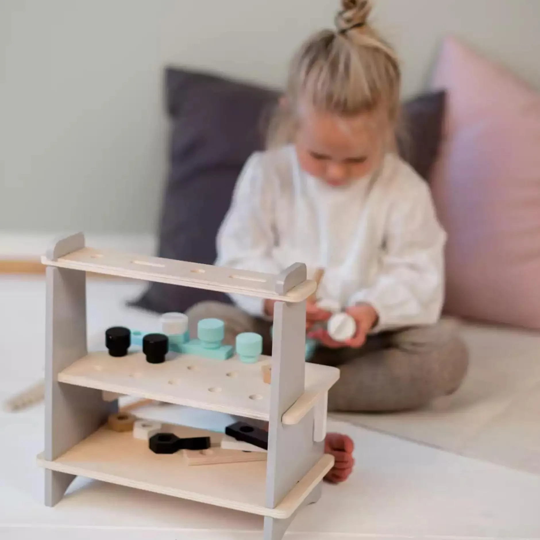 KINDSGUT Werkbank*Kinder Rollenspiele|Spielzeug Ab 3 Jahren