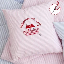 Hansekind Kissen Willkommen an Bord* Deko & Accessoires