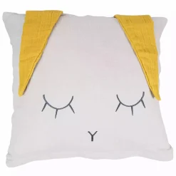 kikadu Kissenbezug Hase Silver Grey* Deko & Accessoires
