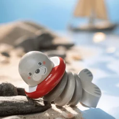 HABA Klapperfigur Robbe*Kinder Holzspielzeug|Rasseln & Greiflinge