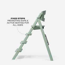 KAOS Klapp-Hochstuhl Buche Pale Green* Klapphochstühle|Treppenhochstühle