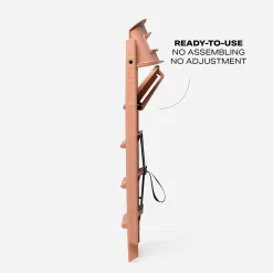 KAOS Klapp-Hochstuhl Terracotta* Klapphochstühle|Treppenhochstühle