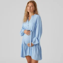 Mamalicious Kleid Della Robbia Blue* Kleider & Röcke