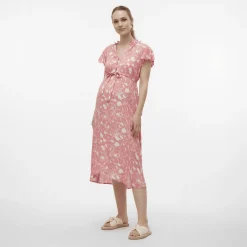 Mamalicious Kleid Flamingo Plume* Kleider & Röcke