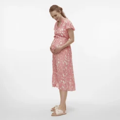 Mamalicious Kleid Flamingo Plume* Kleider & Röcke