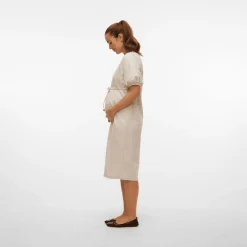 Mamalicious Kleid French Oak* Kleider & Röcke