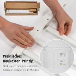 reer Klemm- und Schraubgitter 63 - 106 cm* Tür- & Treppenschutzgitter