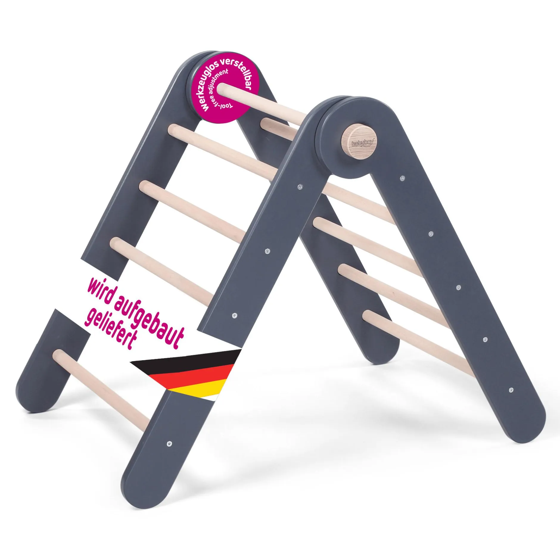 babybay Kletterdreieck Littlefoot*Kinder Spielgeräte|Lernspielzeug