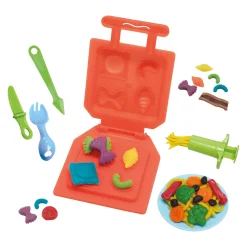 Creathek Knet-Set Pasta*Kinder Malen & Kneten|Spielzeug Ab 3 Jahren