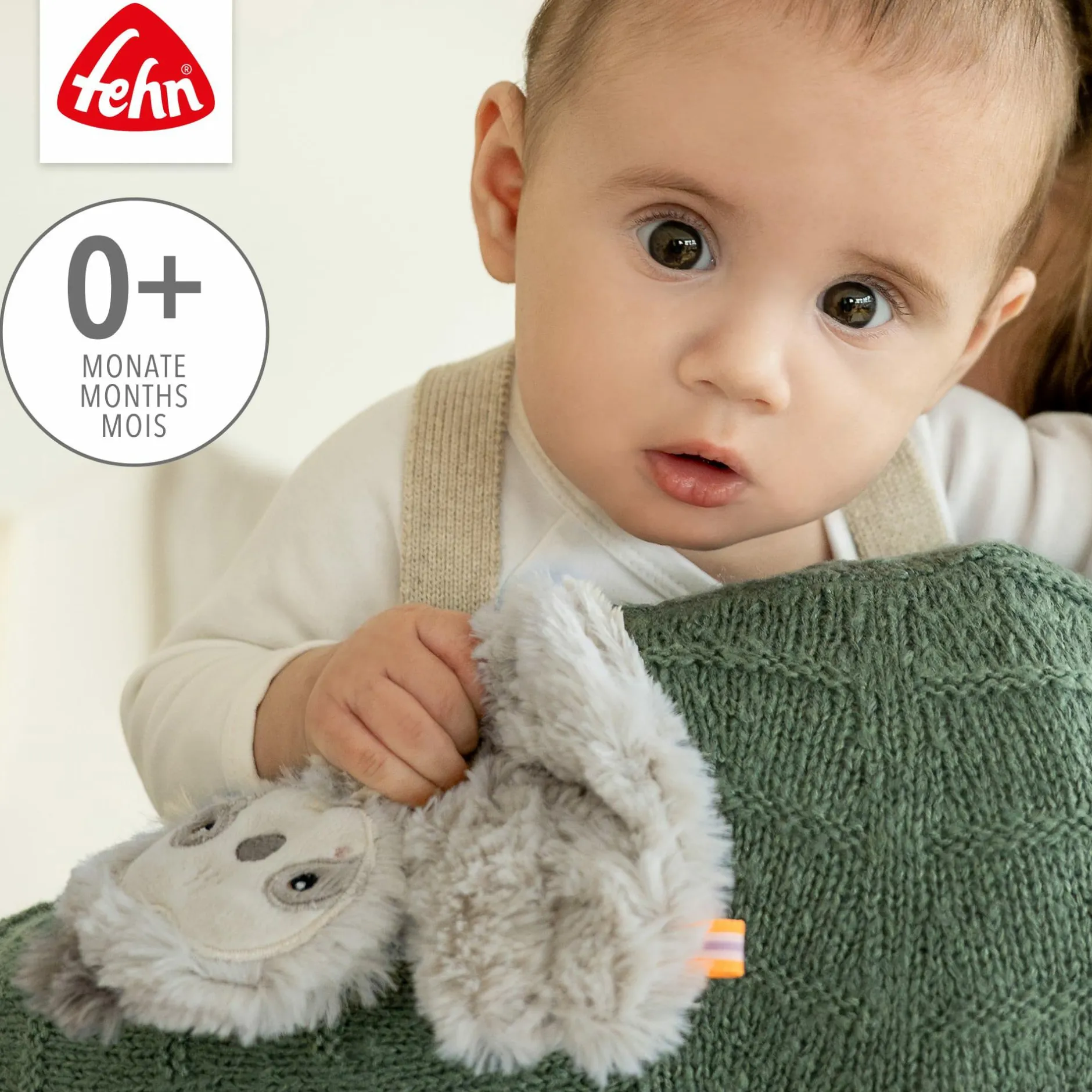 fehn Knister-Faultier* Kuscheltiere