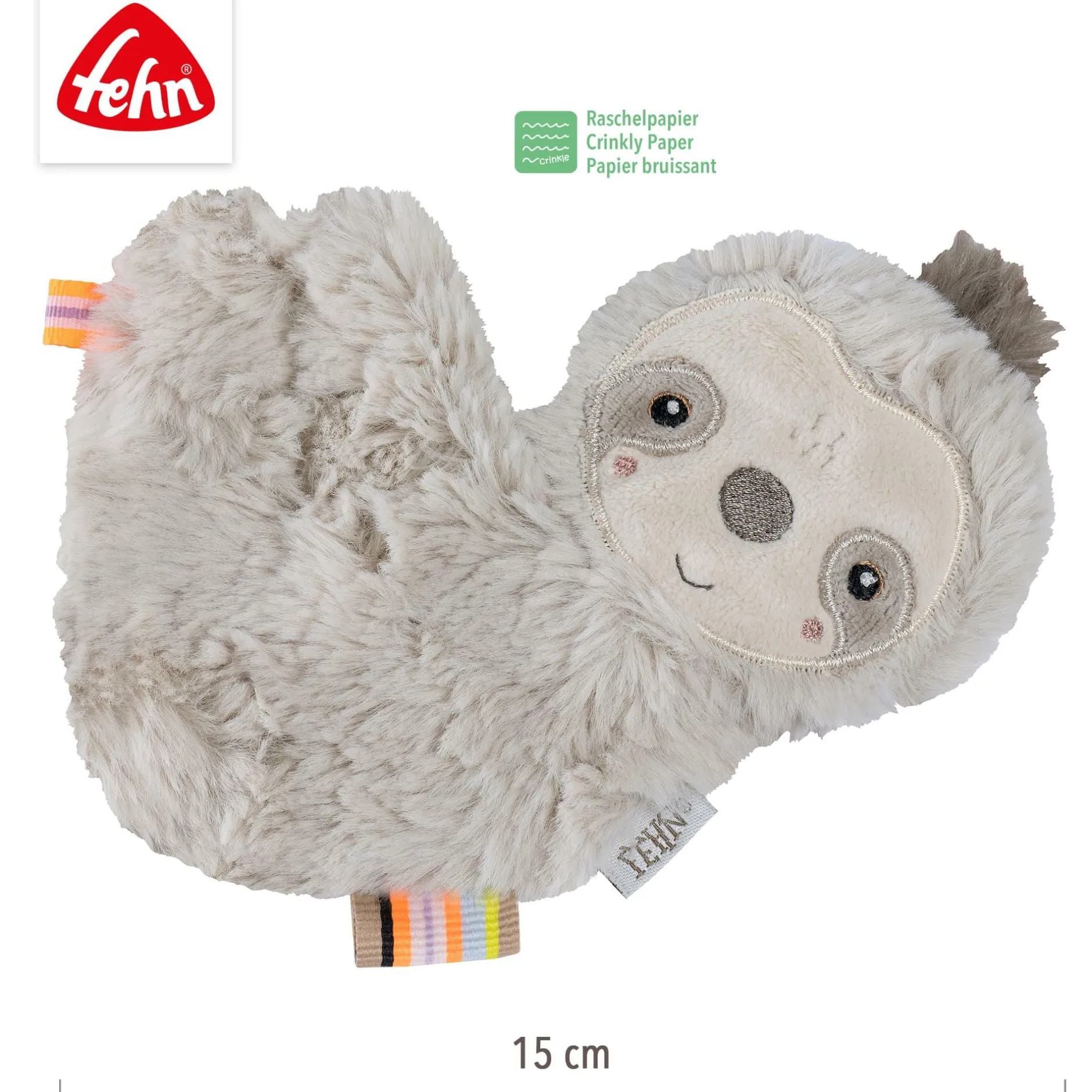 fehn Knister-Faultier* Kuscheltiere