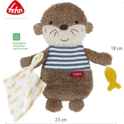 fehn Knister-Otter Theo* Knisterspielzeug & Knistertücher