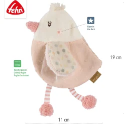 fehn Knister-Vogel* Knisterspielzeug & Knistertücher