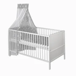 AMAL II Komplettbett Upsala mit Voile Himmel* Babybetten