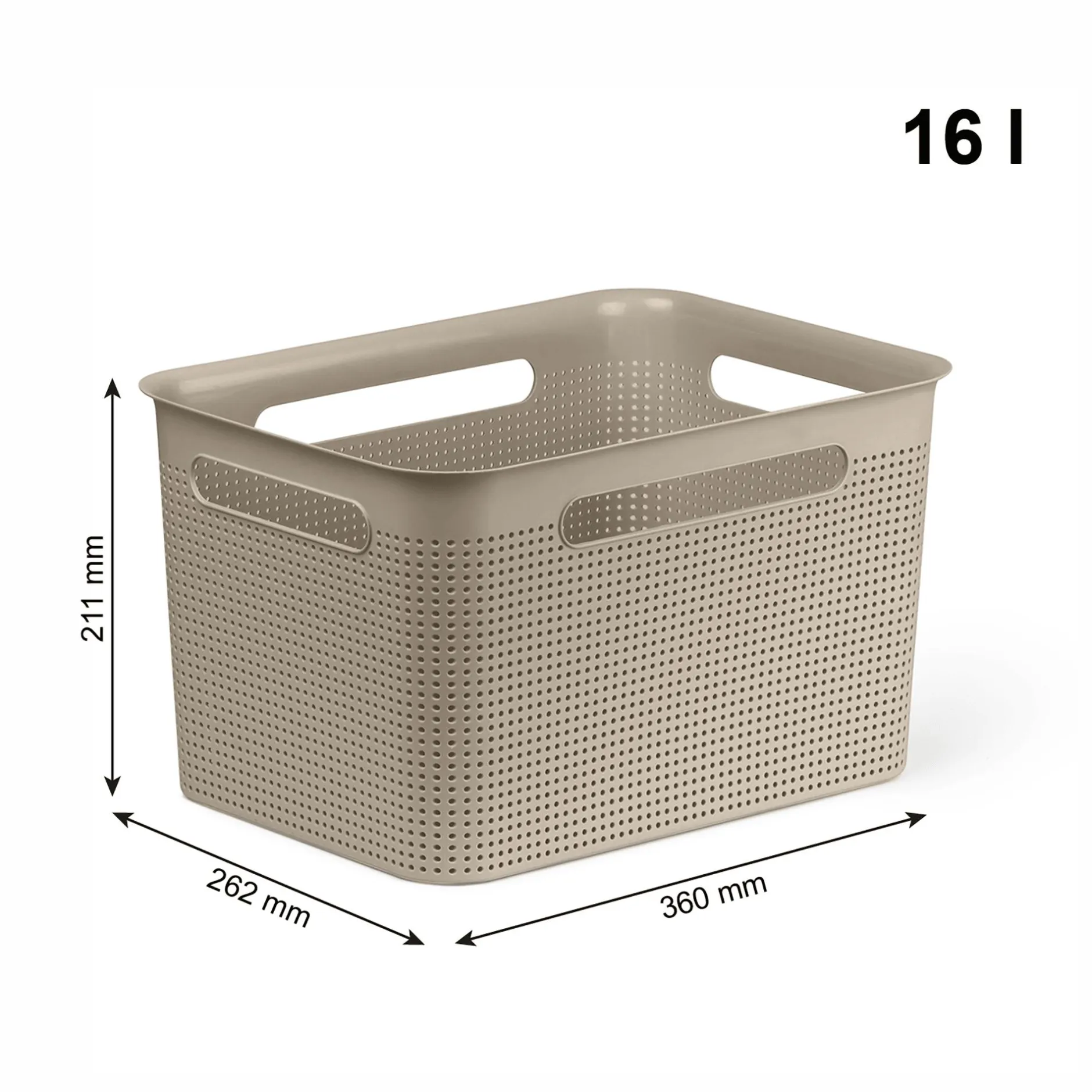 rotho Babydesign Korb M PINA Cappuccino* Deko & Accessoires