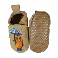 HOBEA Krabbelschuhe RecyStep Maus und Elefant im Regen* Babyschuhe