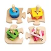 Hape Kreatives Steckpuzzle aus Holz*Kinder Lernspielzeug|Holzspielzeug