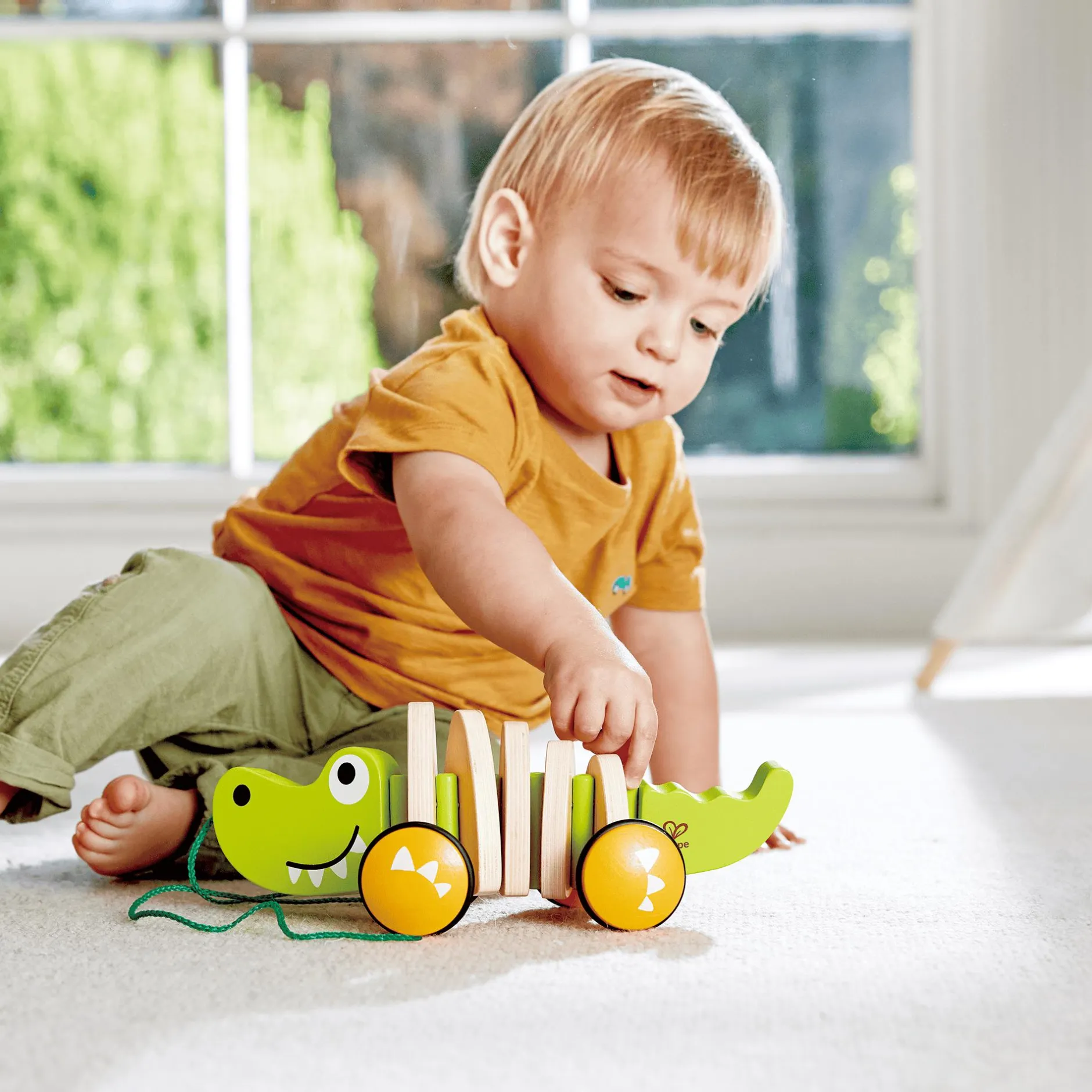 Hape Krokodil "Croc"*Kinder Holzspielzeug