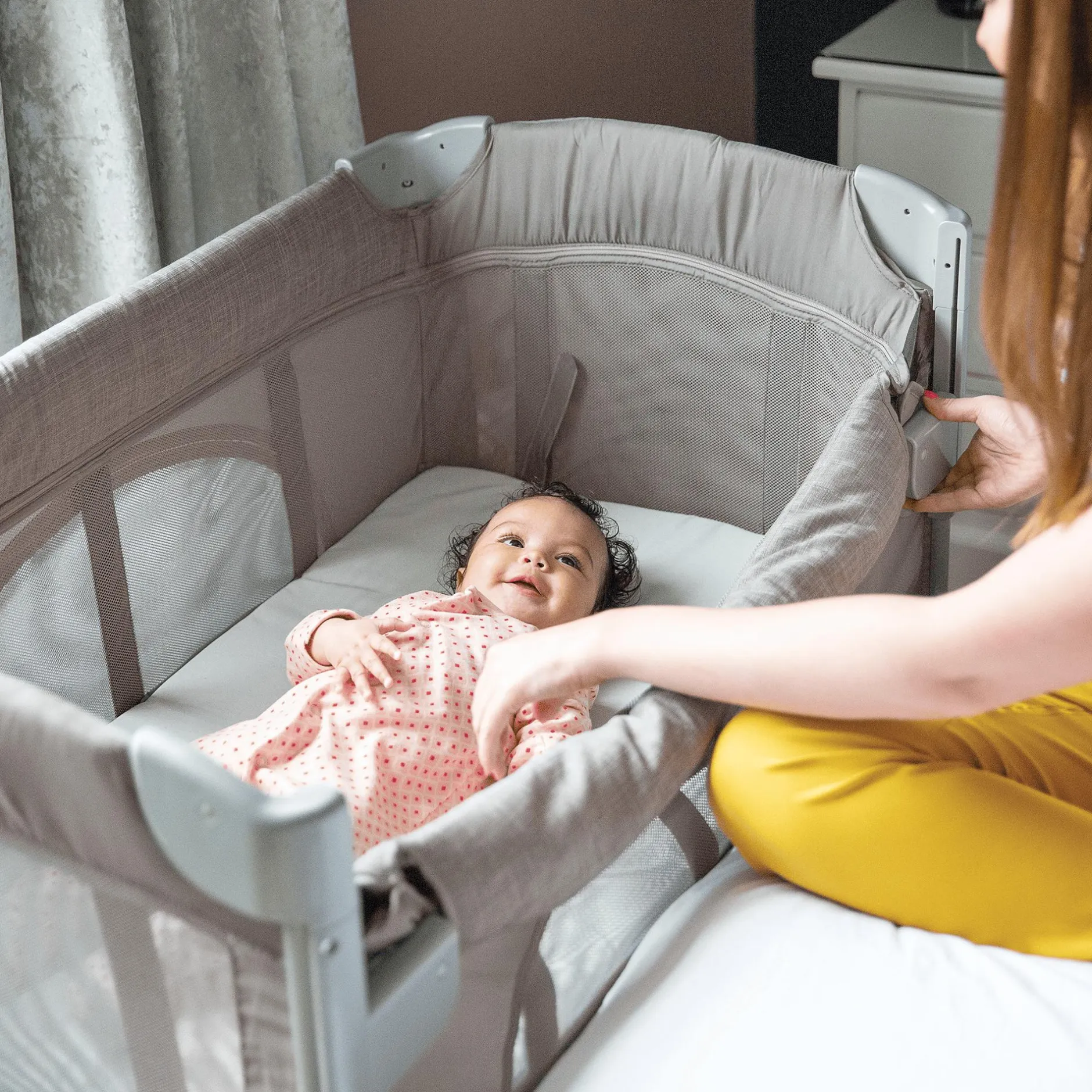 Joie Kubbie Sleep Foggy Gray* Babybetten|Reisebetten & Zubehör