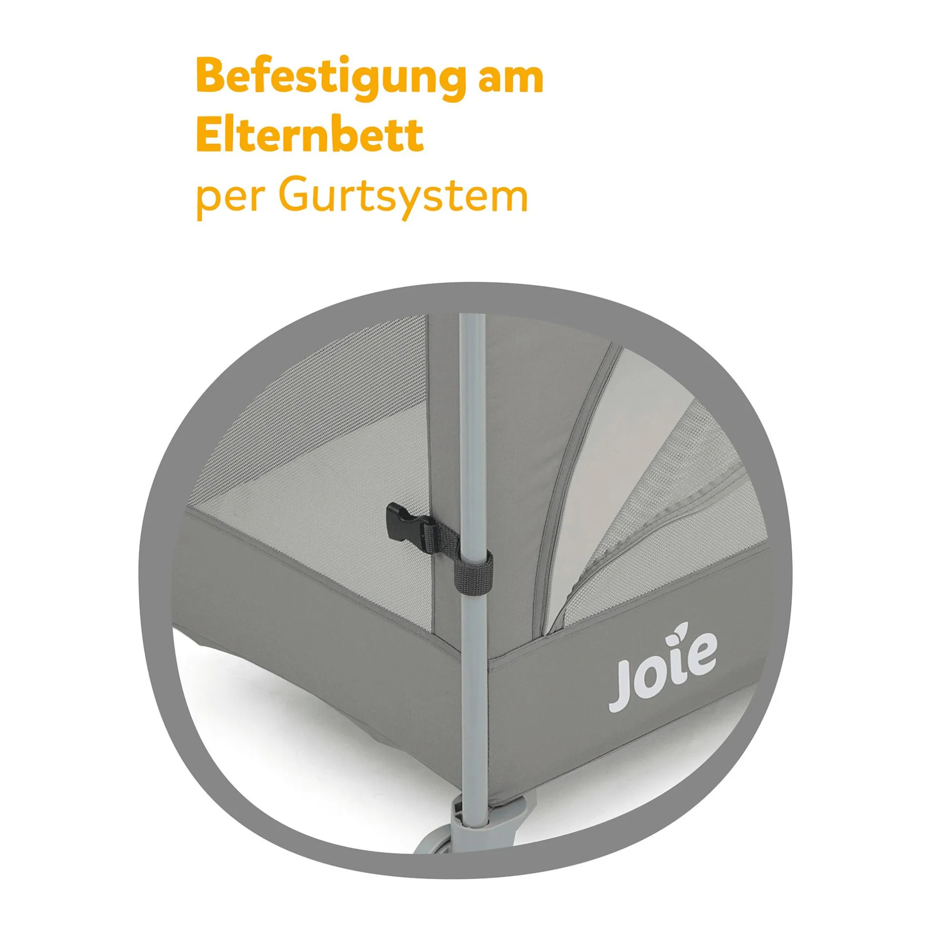 Joie Kubbie Sleep Foggy Gray* Babybetten|Reisebetten & Zubehör
