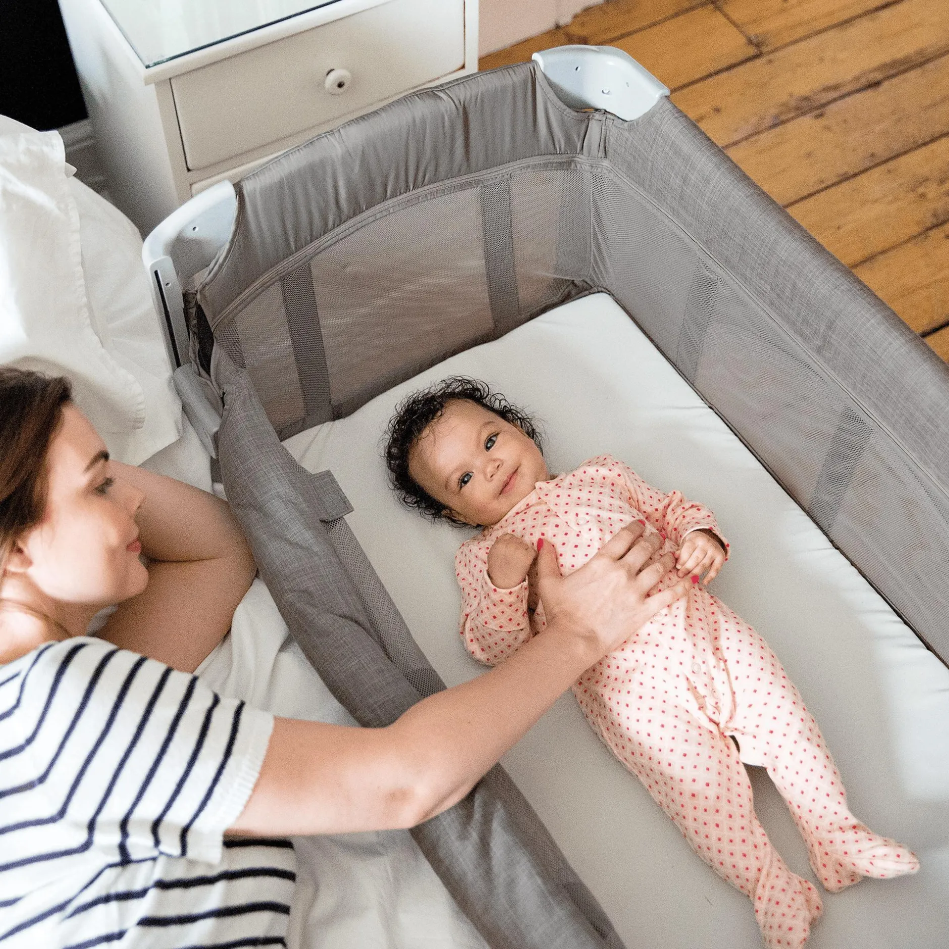 Joie Kubbie Sleep Foggy Gray* Babybetten|Reisebetten & Zubehör