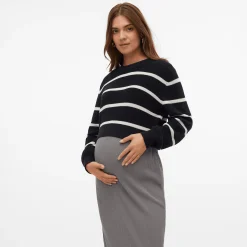 Mamalicious Kurzer Strickpullover* Umstandsoberteile